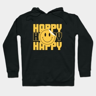 Spread Joy with Our Happy Smiley T-Shirt - Embrace Positivity Everywhere Hoodie
